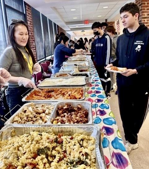 the buffet